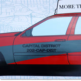 D.C. Cab Skate Deck
